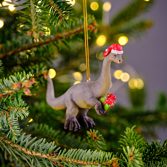 Christmas Brachiosaurus Tree Decoration