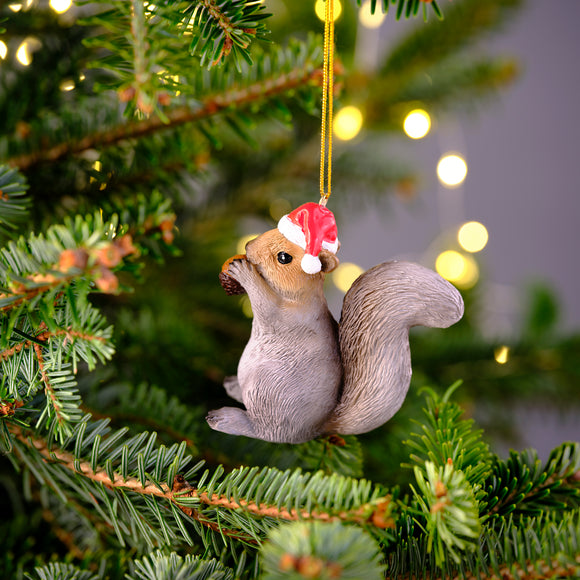 Christmas Squirrel Decoration