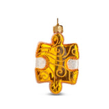 Novelty Gold Puzzle Piece Christmas Tree Decoration